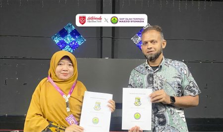 PT Gistrav OnTrip Asia Menjembatani Penandatanganan MoU antara SMPIT Masjid Syuhada dan Brainy Bunch Kuala Lumpur