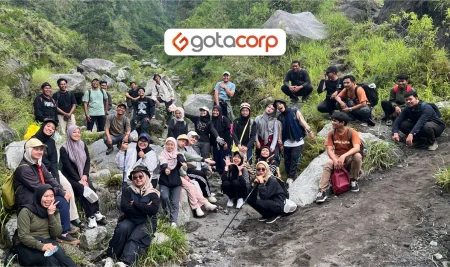 PT Gistrav Ontrip Asia Dorong Penguatan Employee Engagement melalui Kegiatan Tracking ke Ekowisata Kali Talang