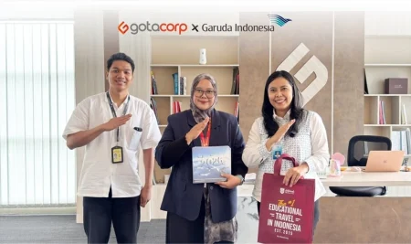 PT Gistrav Ontrip Asia Perkuat Kemitraan Strategis melalui Kunjungan Silaturahmi Garuda Indonesia di Awal 2026